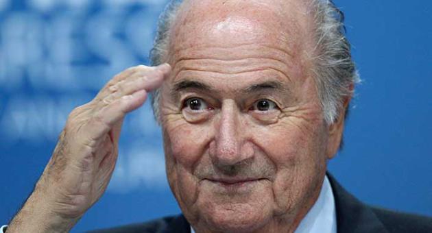 In this June 1, 2011 file photo Sepp Blatter attends a press conference in Zurich, Switzerland. FIFA’s former president Sepp Blatter said Thursday March 8, 2018 that the North American bid to host the 2026 World Cup now seems “afraid” of losing to Morocco. (AP Photo/Michael Probst, File)