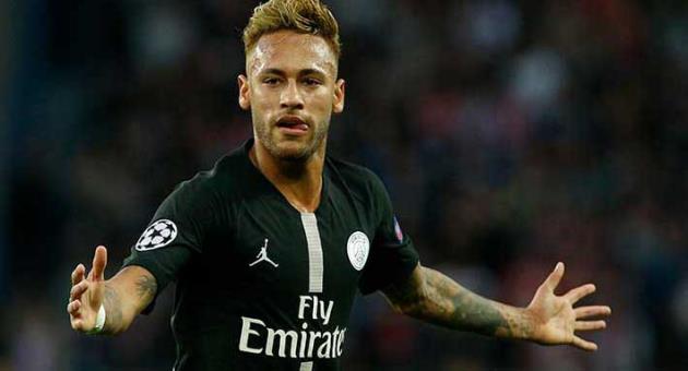 Image result for Neymar continues remarkable run with Champions League hat-trick against Red Star