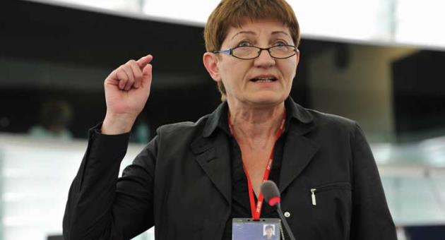German MEP Cornelia Ernst
