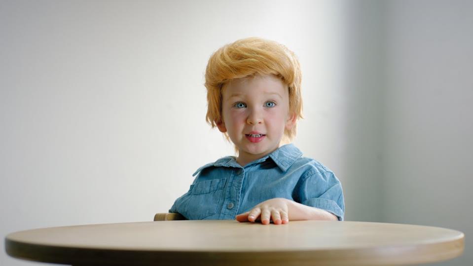 Toddler shop trump wig