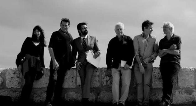 A group of French Mdina Biennale participants in Mdina
