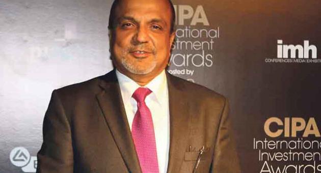 GO chairman Deepak Padmanabhan with the International Investment Award which was presented to GO by Cyprus Investment Promotion Agency