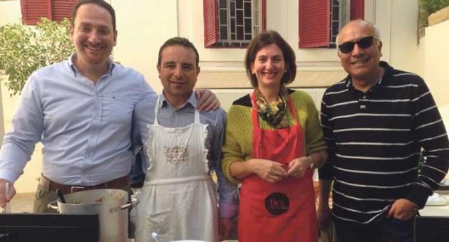 Left to right: Gunther Schembri (Head of Underwriting), John Muscat (Chief Financial Officer), Catherine Calleja (Director and Group Company Secretary), Vinay Aarohi (Group Information Systems Manager)