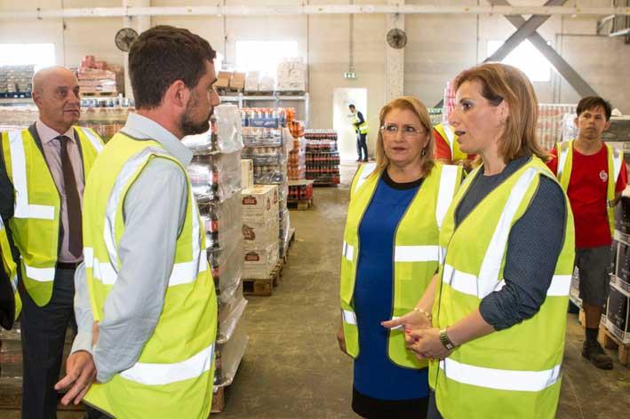 President of Malta visited The General Soft Drinks Ltd premises in Marsa - The Malta Independent