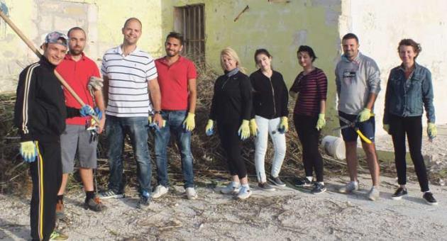 Atlas staff: Carlo Brincau, Gordon Camilleri, Keith Tanti, Stewart Sciberras, Sandra Coleiro, Lara Calleja, Antonella Bartolo, Glenn Mercieca and Catherine Calleja