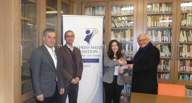 From left: Prof Dominic Fenech, Dr Emanuel Buttigieg, Ms Vanessa Buhagiar, Mr Derek Vella