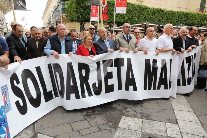 Updated (2): Walk in solidarity with police;