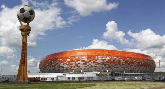In this photo taken on Wednesday, May 16, 2018, the new World Cup stadium Mordovia Arena in Saransk, Russia. Several of Russia’s 12 World Cup stadiums look set to be largely empty after the tournament. It’s a problem for Russia, which is spending almost $11 billion on the World Cup, and for FIFA. Fans and officials predict more government money will be needed to maintain several stadiums set to host mostly unglamorous lower-league games. Photo:?AP