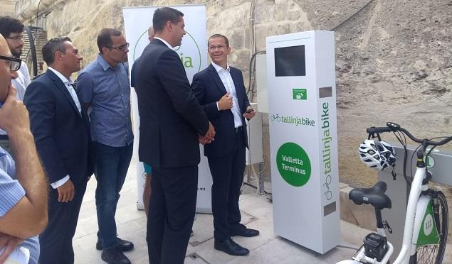 Tallinja Bike: Government unveils pedelec rental scheme in Valletta - The Malta Independent