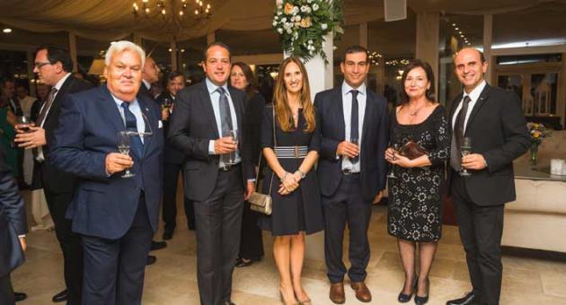 From left: Harold Ellul-Mercer,Miguel Bonello, Annabelle Bonello, Matthew E. Sullivan, Hilda Ellul-Mercer and Karl Farrugia Wismayer
