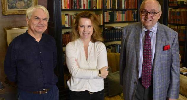 Alex Manché, Lucy-Paterson and Nicholas De Piro