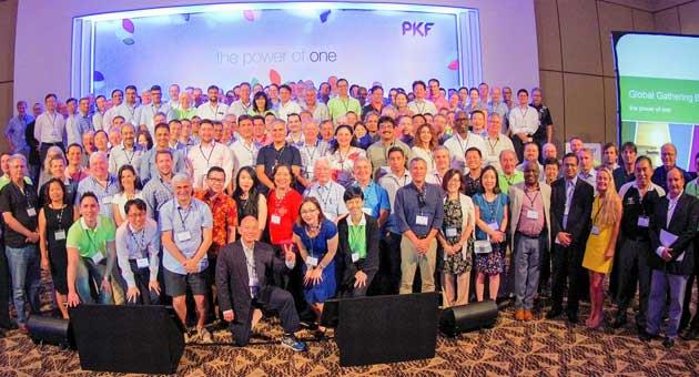 PKF events, like the Global Gathering held in Bali a few years ago, bring together colleagues from all over the world