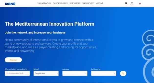 Social innovators based in the Mediterranean region can now join the innovation platform Koinè.net.
