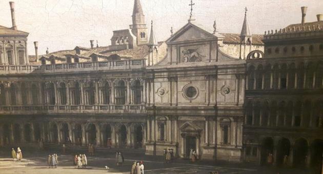 The Church of San Geminiano, St Mark's Square, Venice, demolished in 1807 during the reign of Napoleon as King of Italy