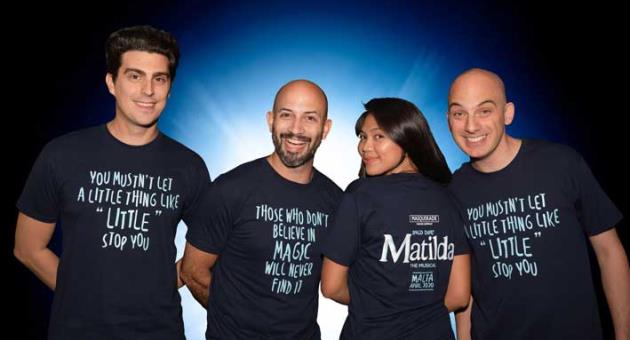 Joshua Tackas, Thomas Camilleri, Nadine Bico and Christopher Dingli