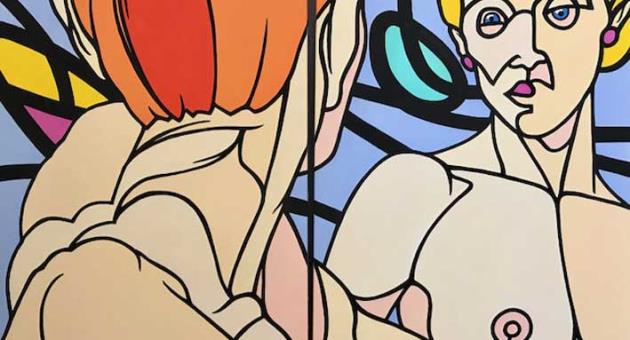 Desirable by Pascal Buclon, Acrylic on canvas