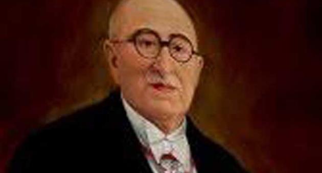 Portrait of A. V. Bernard presented to the Medical School of the University of Malta (1995). Painted by Luciano Micallef, 1994