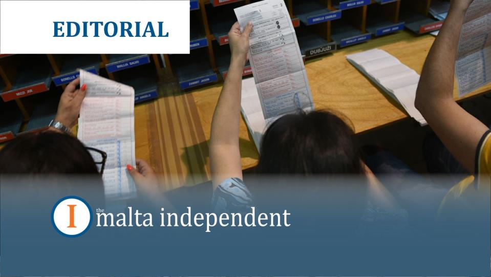 TMIS Editorial: The way people vote should count – always - The Malta Independent