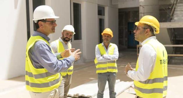 From left – Charles Xuereb, CEO of Trident Park, Marco Audino, Commercial and Marketing Manager at Trident Park, Robert Runza, Director of Business Development at Melita Ltd and Malcolm Briffa, Director of Business Services at Melita Ltd