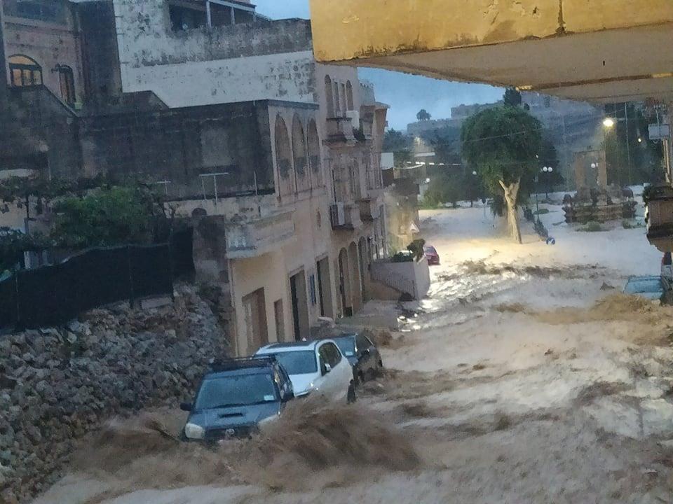 Watch - Updated: Heavy rain floods parts of Malta - The Malta Independent