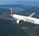 The Boeing 777 operated by Emirates for its flights from Malta to Dubai