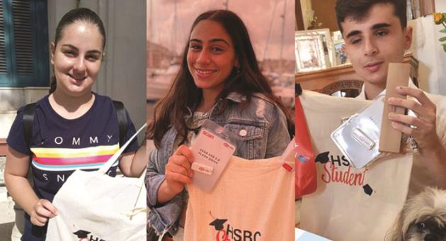 Leanne Camilleri, Martina Galea Loffreda and Samuel Cedric Farrugia