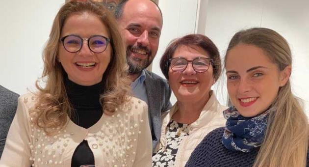Rosanna Ciliberti, her husband Edward Saliba, Rosanna’s mother Anna and her daughter Sarah