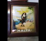Early Malta tourism poster