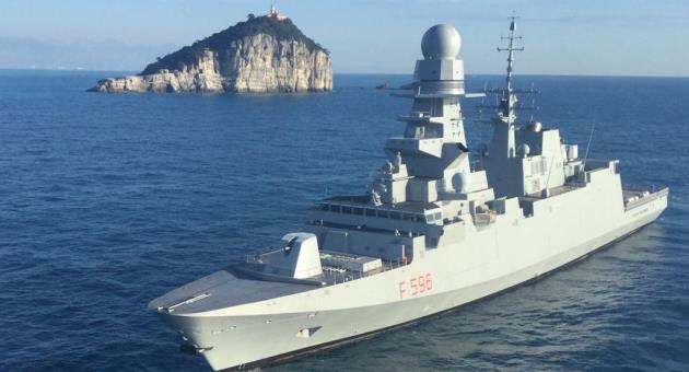 Italian navy ship Martinengo moored The in Malta Malta open - the to and public Independent