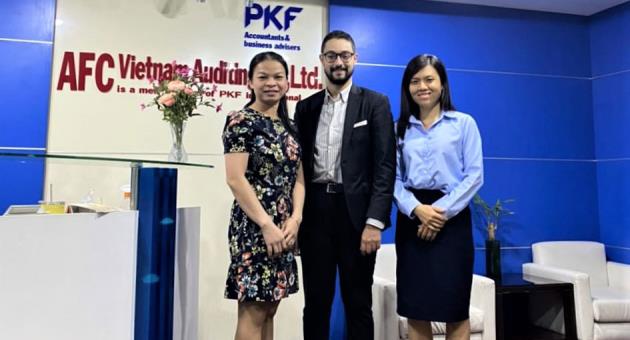 PKF Malta meeting its Vietnam partners
