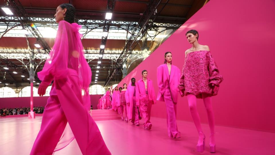 Luxury brands YSL and Valentino had to compete to have Rosé as