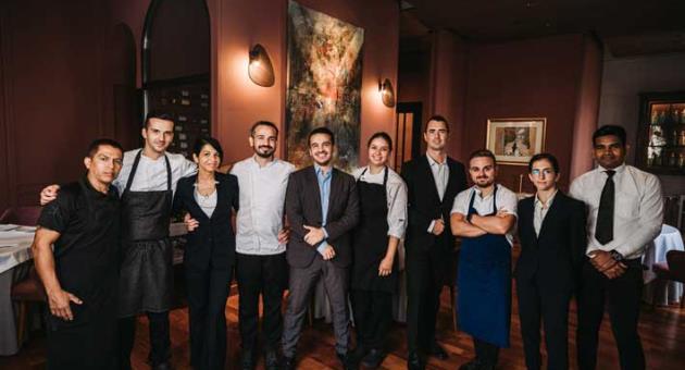 I salute chefs, waiters and all those involved mostly behind the scenes