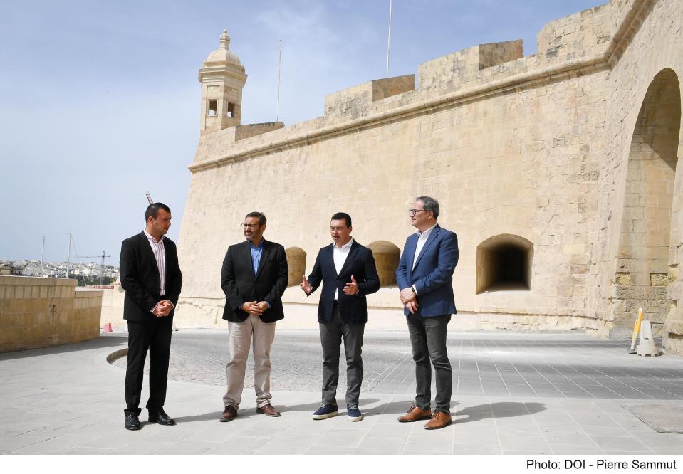 Senglea entrance project nearing completion - The Malta Independent - Vimarsana News