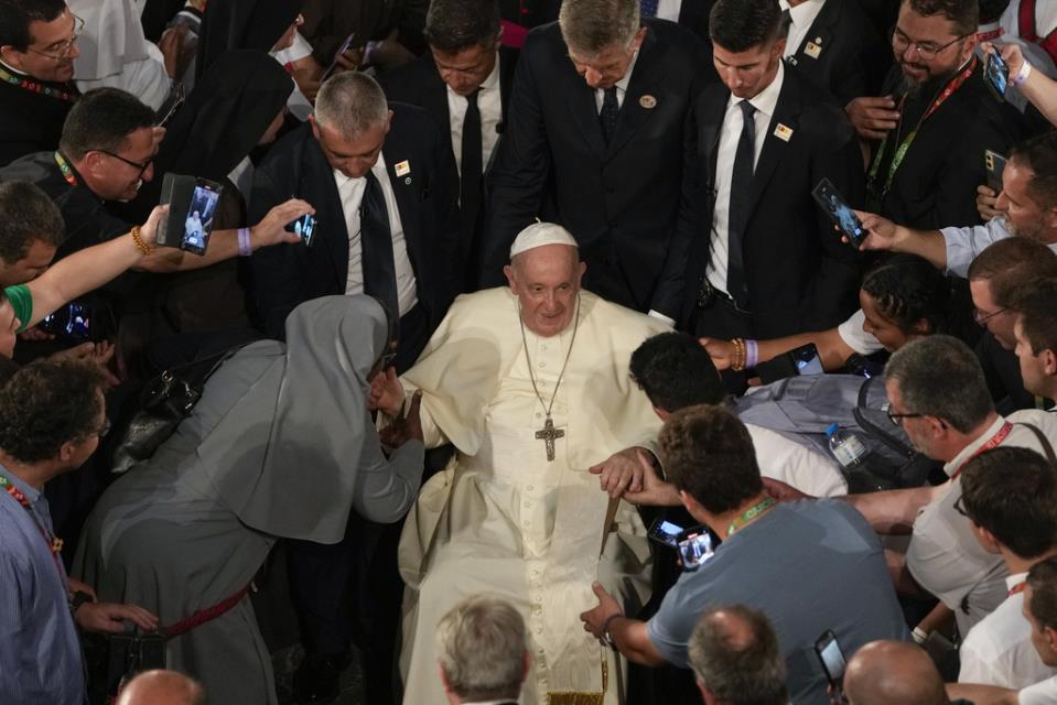 Pope Francis blasts scandal of clergy sex abuse in Portugal and meets with survivors - The Malta Independent