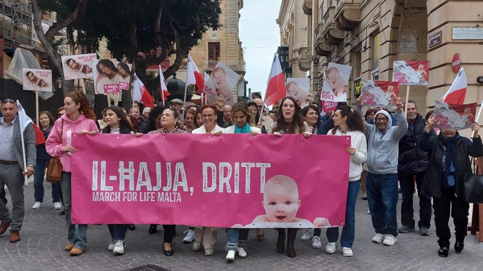March for Life: ‘People must be the voice of the voiceless’ - activist - The Malta Independent