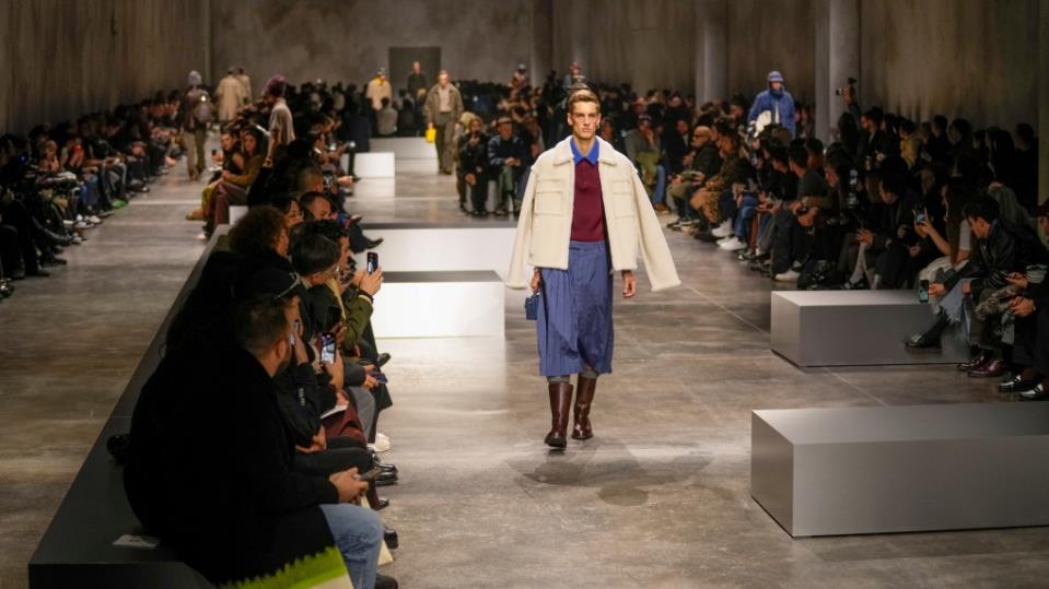 Fendi's gender-busting men's collection is inspired by Princess Anne ...