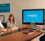 Inspire Foundation CEO, Antonello Gauci together with Giovanna Mirabile, CFO and Laura Sue Armeni, CSO