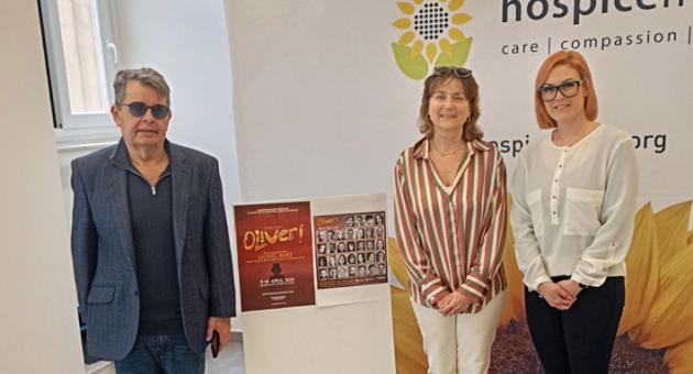 From left: Anthony Bezzina, Artistic Director Masquerade Malta, Veronia Bezzina, Executive Producer Masquerade Malta and Alexia Demicoli, CRO at Hospice Malta
