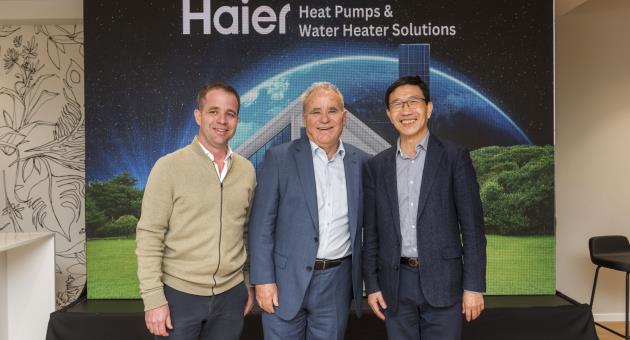 From left: Patrick Satariano, Joe Satariano and Shi Dong