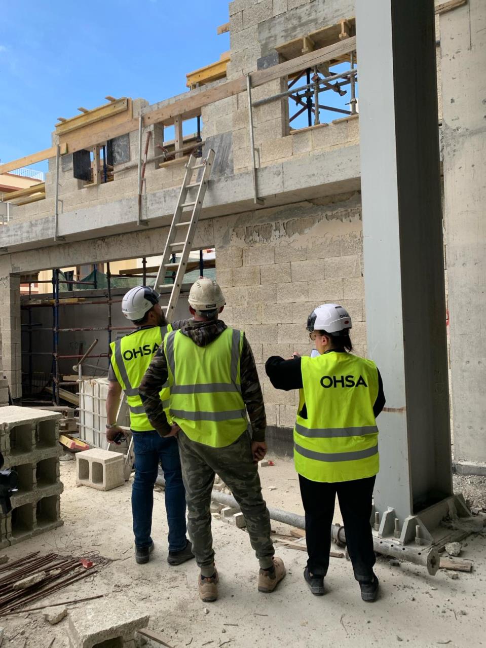 OHSA holds joint inspections on construction sites - The Malta Independent