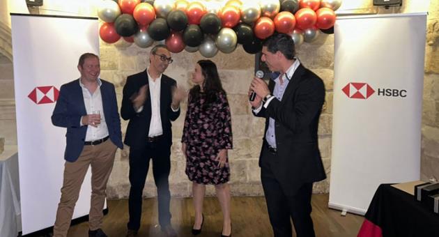 From left: Josef Camilleri, Head of Products & Distribution HSBC Life Malta; Noel Caruana, Senior Wealth Sales Manager, HSBC Life Malta; Muriel Rutland, Head of Wealth & Personal Banking, HSBC Bank Malta; Gregory Inglott, Interim Chief Executive Officer, HSBC Life Malta