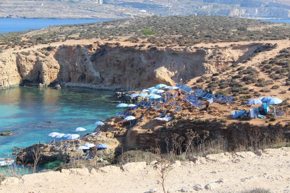 Comino described in British media as