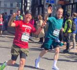 George Navarro (left) will be participating in the upcoming La Valette Marathon to honour the memory of his late uncle while raising funds for Hospice Malta