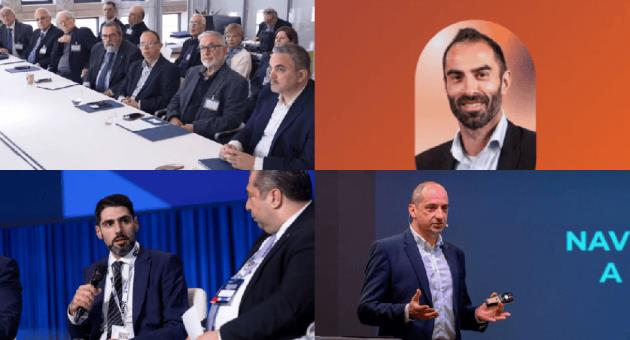APS Bank speakers: (Top left) Kenneth Gevovese, Head of Investment Distribution; (top-right) Darran Agius, Private Clients Relationship Manager; (bottom left) David Lanzon, Senior Portfolio Manager at ReAPS Asset Management; and (bottom right) Nicholas Aquilina, IT Risk and Control Manager.