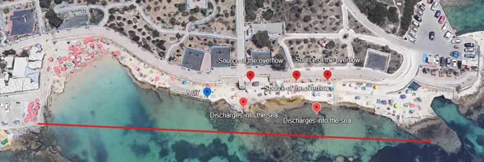 Beach given Blue Flag on Saturday closed for swimming on Monday after overflow from public toilets