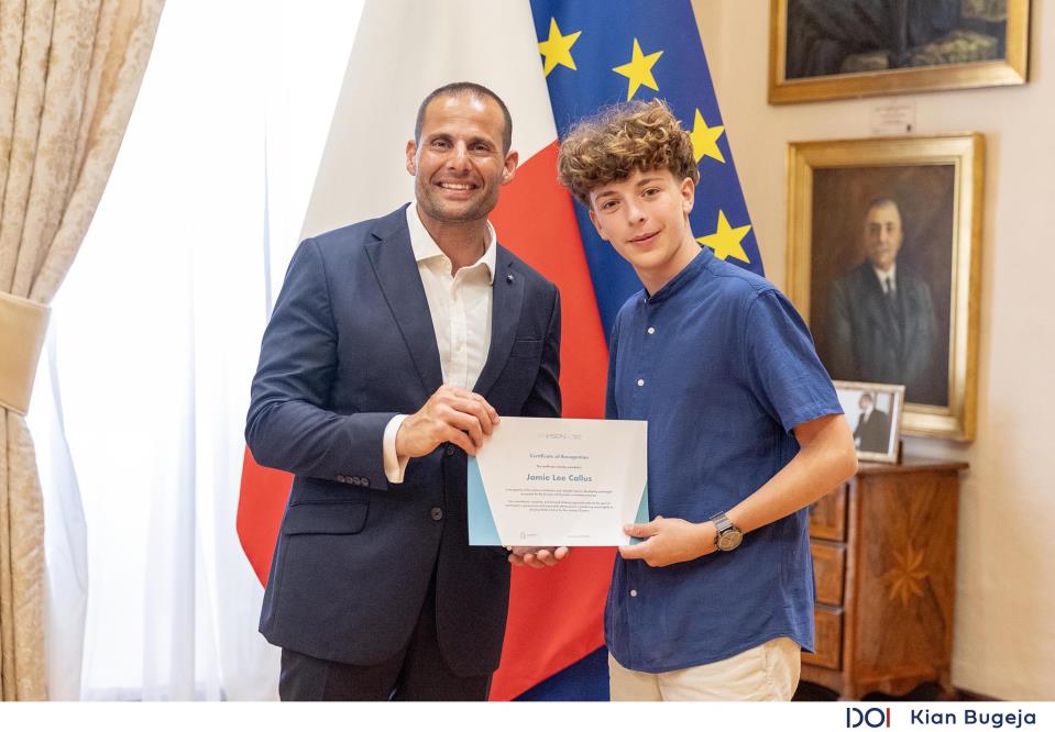 Children put forward proposals on Malta Vision 2050 to the Prime Minister