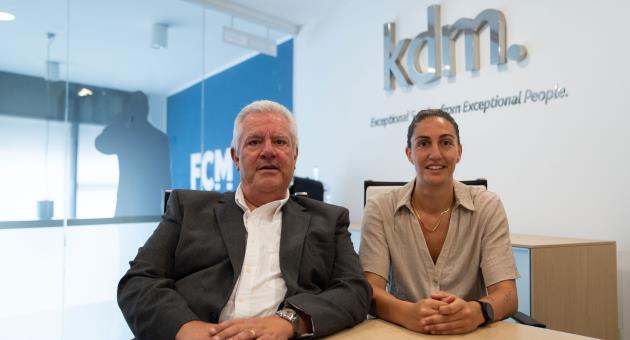 Steffi De Martino, newly appointed Deputy Chairperson, with her father Kenneth De Martino, Chairman and Founder of KDM Investment Ltd