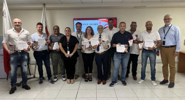 G4S Malta recently celebrated the achievements of its team during the HIGH Five Awards to recognise employees who go above and beyond in their roles, ensuring that G4S Malta continues to deliver a high standard of service and security across Malta