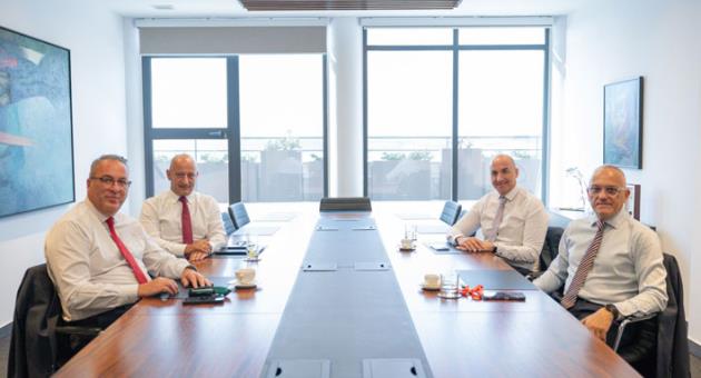 From left: BOV Chief Personal & Wealth Officer – Simon Azzopardi; BOV CEO – Kenneth Farrugia; MAPFRE Middlesea CEO – Etienne Sciberras; MAPFRE Middlesea Chief Officer Commercial – Boris Curmi