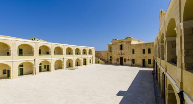 Fort St Elmo, Valletta. Image by Revo Studio, courtesy of Heritage.